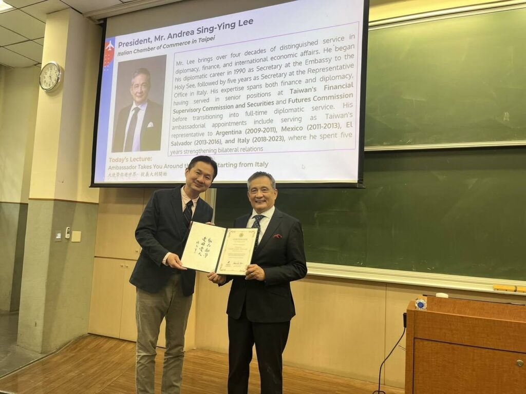 ICCT President Lee at NTU